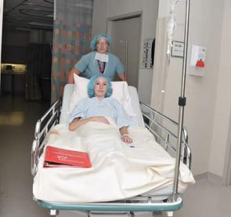 Arriving at the operating room