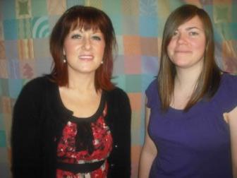 Kristen Eggett and Laura Shephard