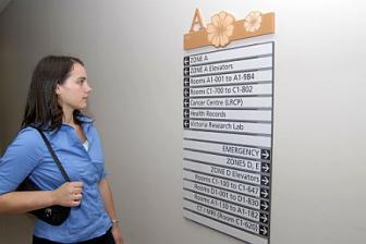 Wayfinding sign