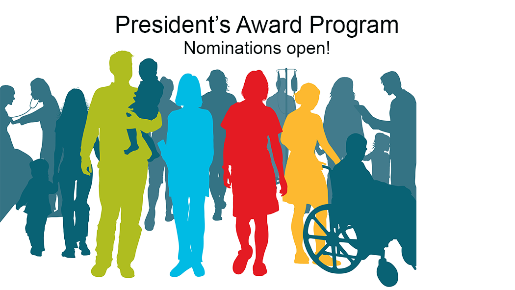 Nominations for the 2019 President’s Award for Community Service close on October 15. Thumbnail