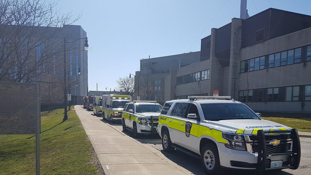 London Emergency Services convoy supports LHSC hospitals Thumbnail