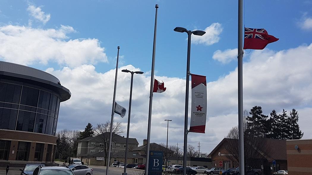 Flags lowered to half-mast in honour of lives lost in Nova Scotia Thumbnail