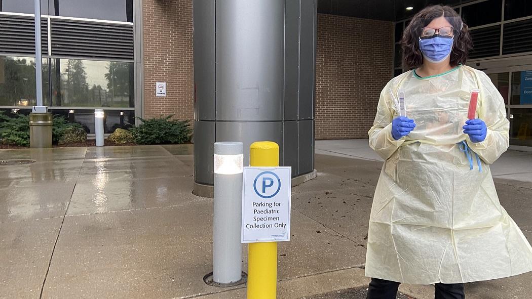 Children’s Hospital at LHSC makes drive-up cystic fibrosis swabs available