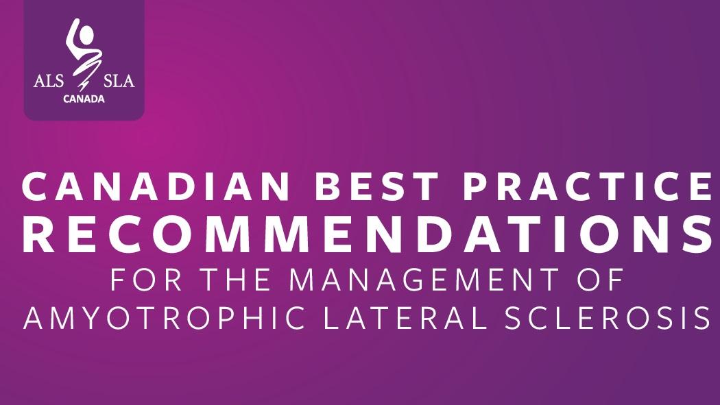 Expert panel establishes the first Canadian ALS Care and Management Guideline
