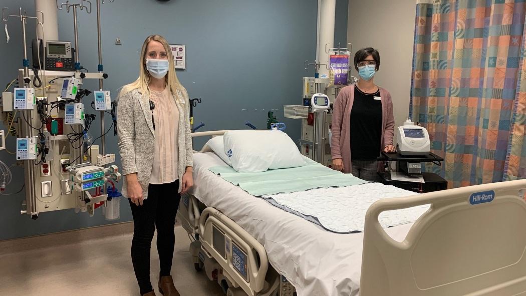 Dietitians Lindsey Baker and Robin Harper help ensure patients get the nutrients they need to get better