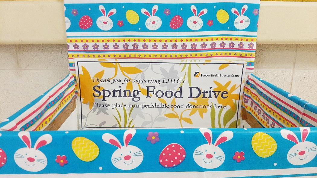 2021 Spring Food Drive campaign