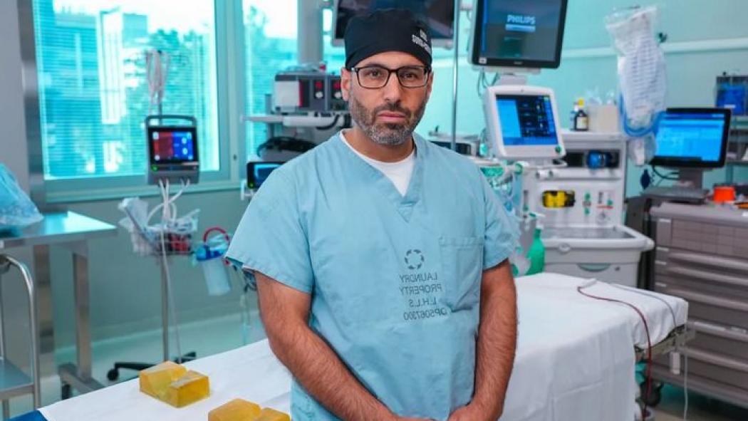 Dr. Abdel-Rahman Lawendy found ways to cut costs of certain surgeries while maintaining quality. (Turgut Yeter/CBC)