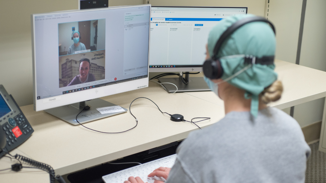 Image of Virtual Care at LHSC