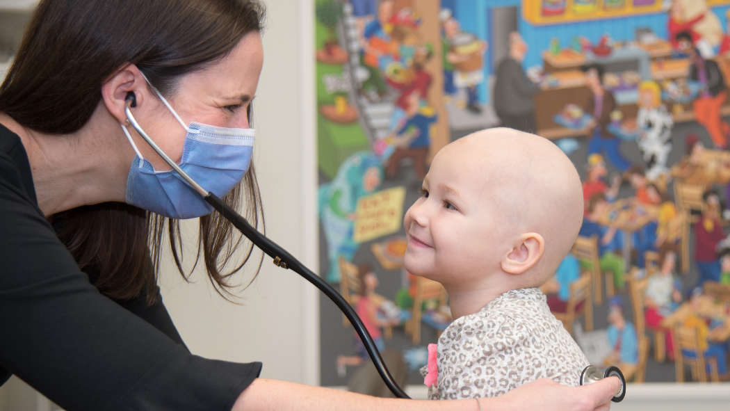 Image of Children's Hospital patient