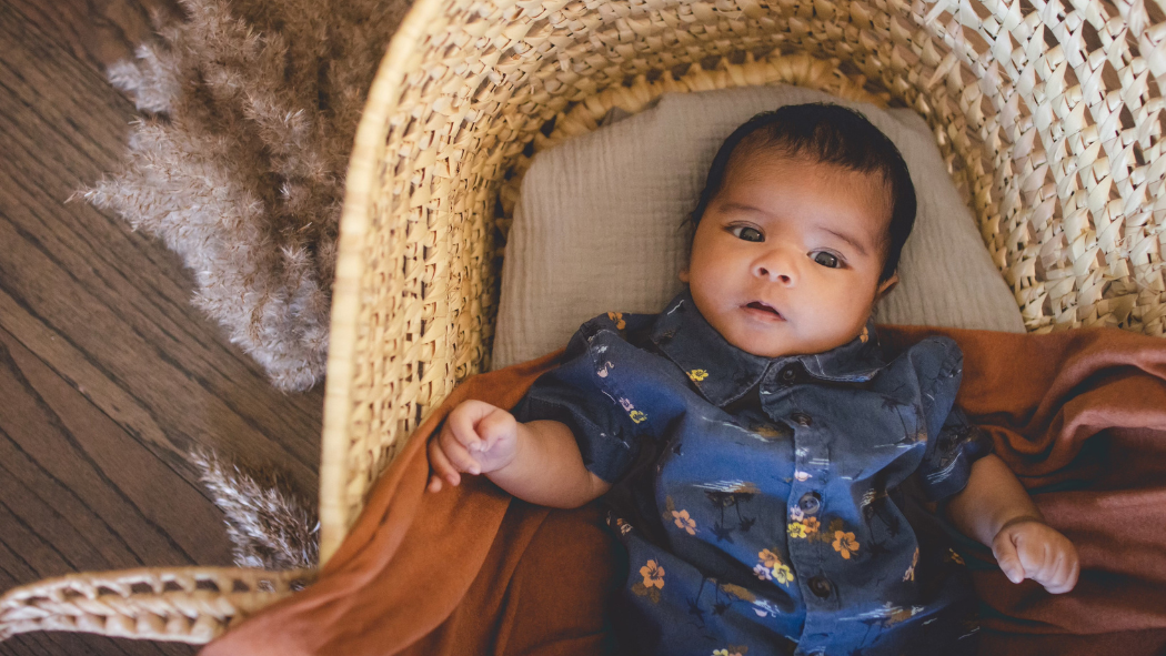 Baby Alejandro, born to LHSC staff member Jairon and his partner Maria on March 15.