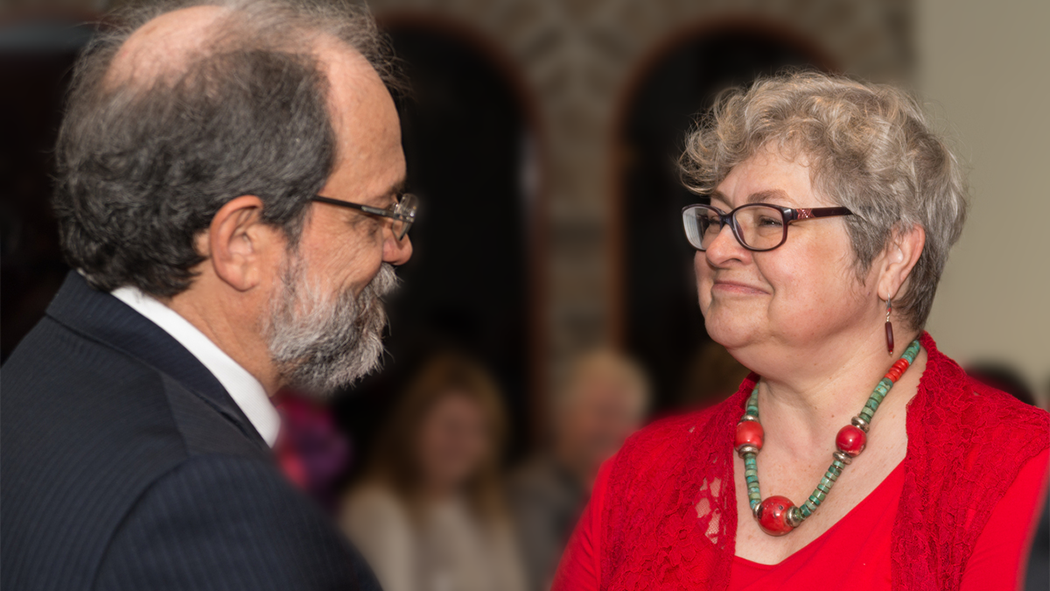 Martie Grof-Iannelli and her husband Thomas Iannelli. Photo by Luc Lemieux.