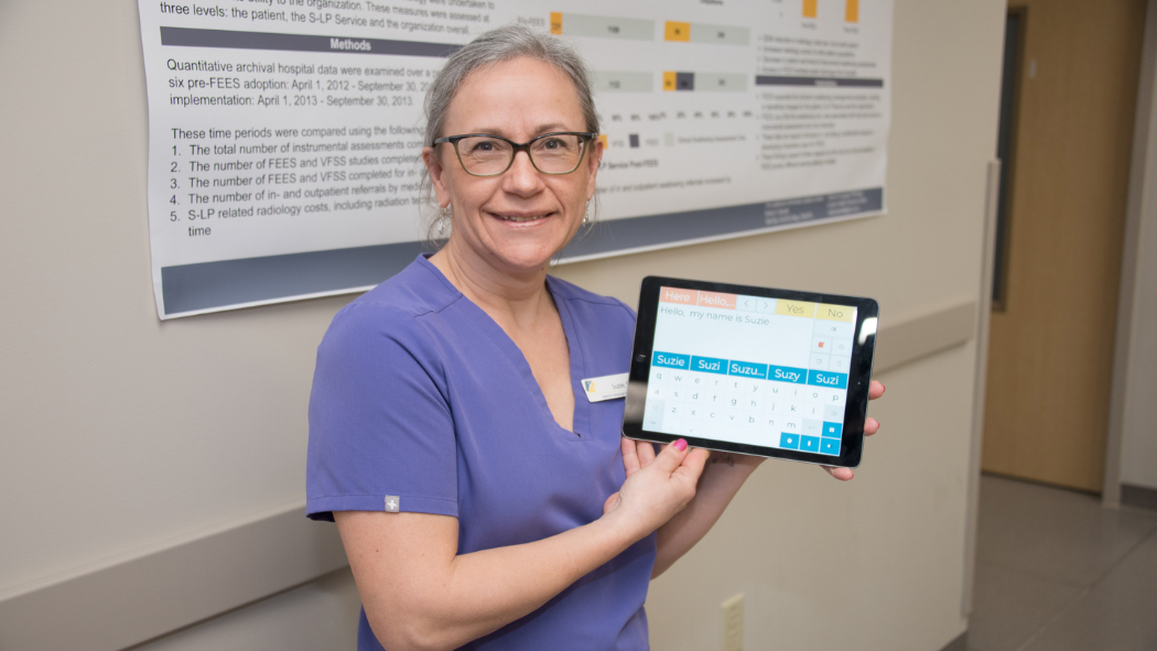 Image: Suzie Fox, Speech Language Pathologist, London Health Sciences Centre
