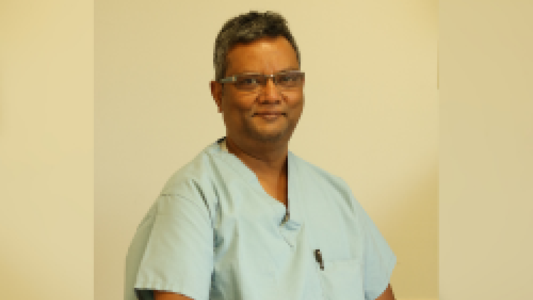 Dr. Raju Poolacherla, Anesthesiologist and the Medical Director of the Paediatric Pain Program