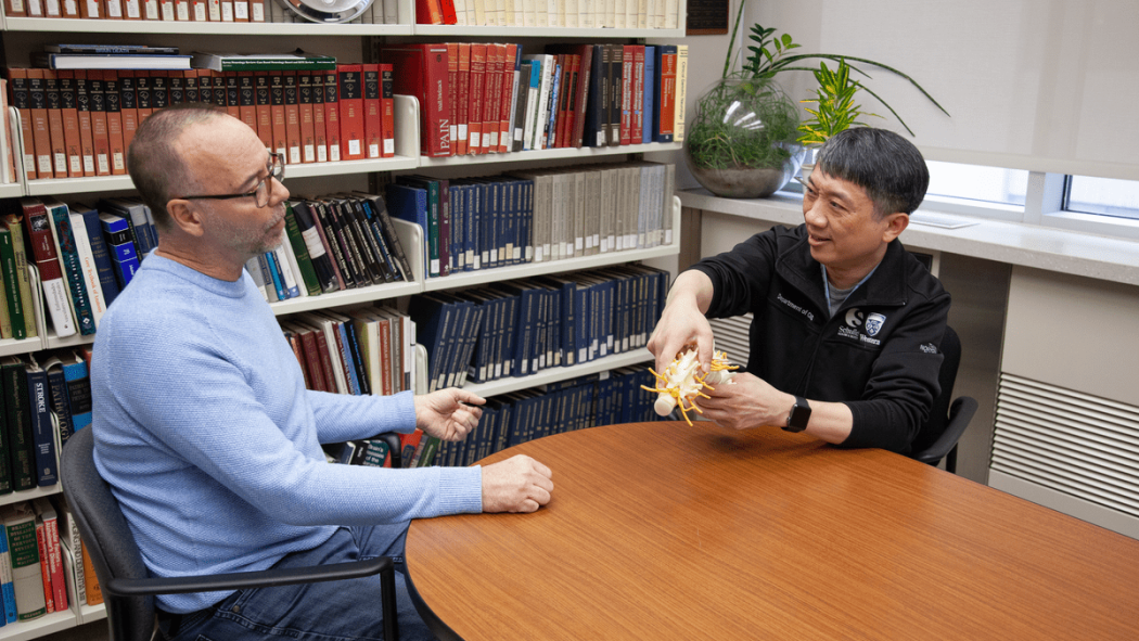 Dave Myen and Dr. Victor Yang 