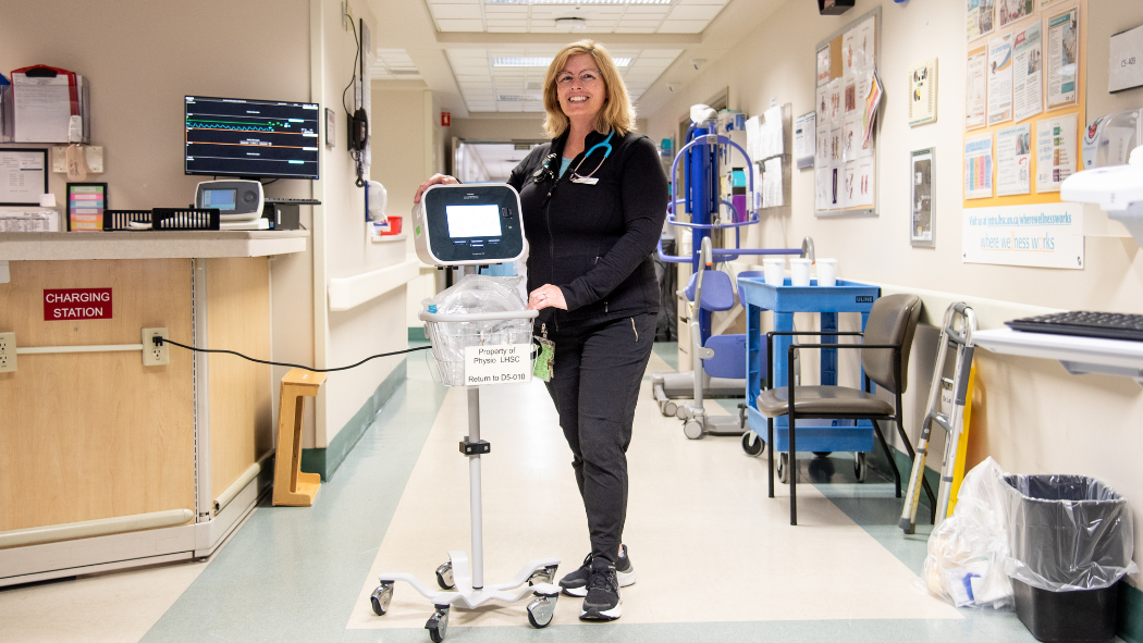Tara Cotterill, Physiotherapist at LHSC