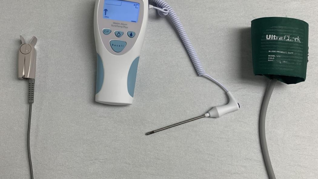 Devices for checking vitals