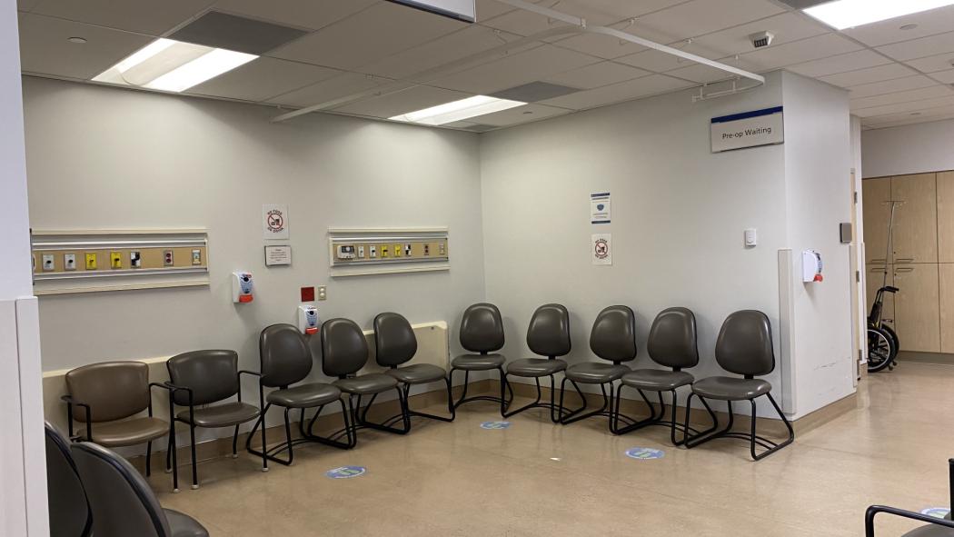 The waiting room