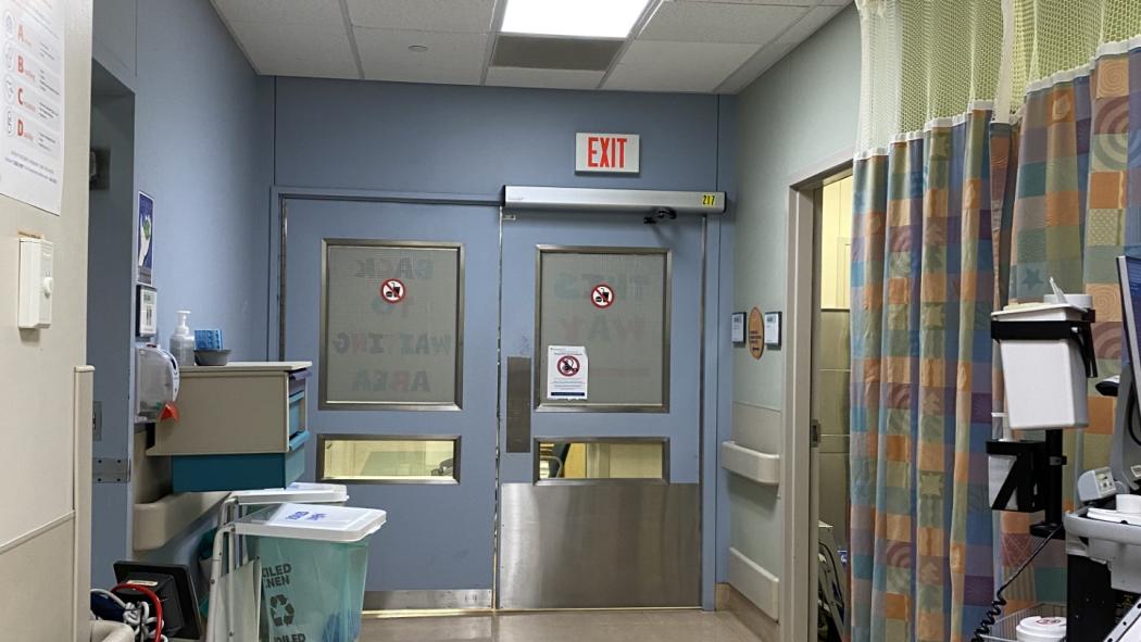 Hallway to preoperative area