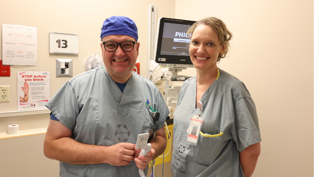 Photo of Dr. Noppens and Dr. Payne