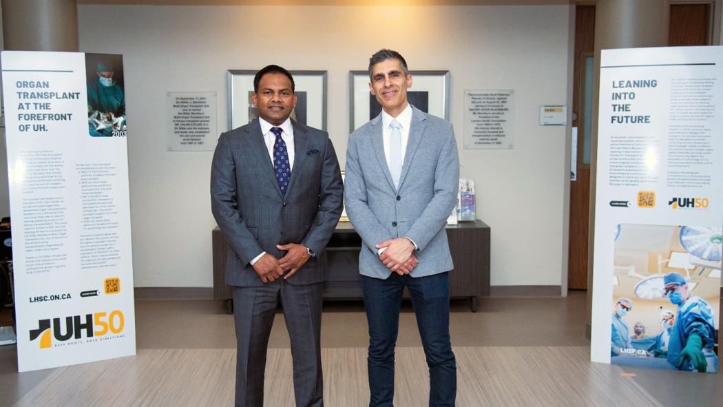 MOTP Medical Co-Directors, Dr. Lakshman Gunaratnam and Dr. Dave Nagpal are pictured