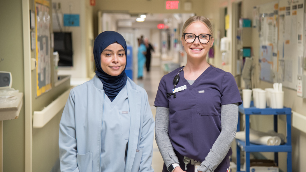 Nawal Ibrahim and Katrina (Katie) Koch