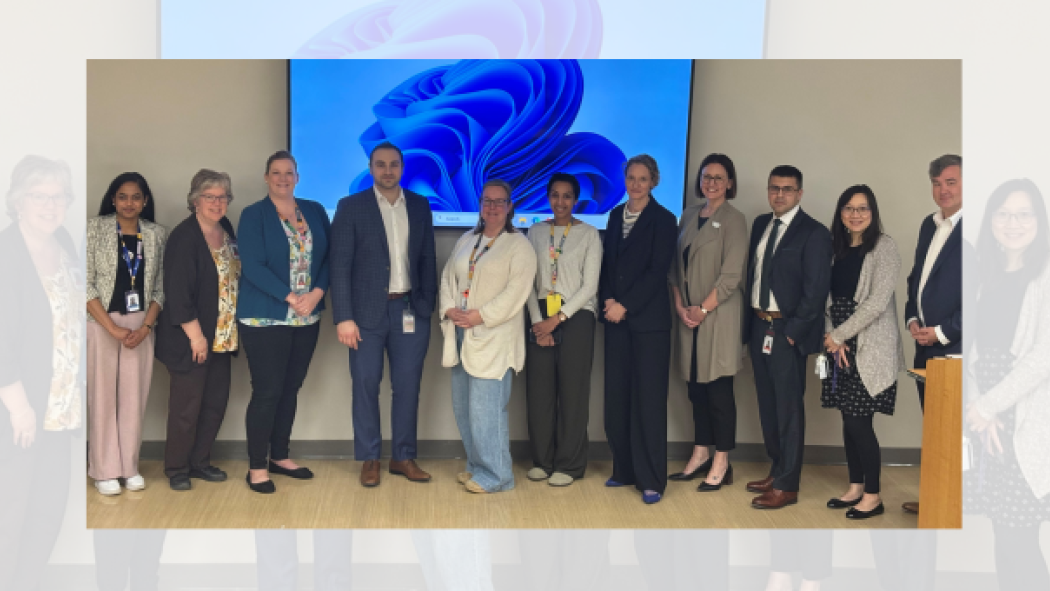 Some members of Team LHSC who make organ donation possible are pictured